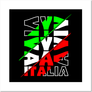 Viva Italia - Beautiful country of wine and amore Posters and Art